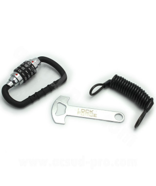 ANTIVOL DE CASQUE LOCKFORCE LOCKNESS (SCOOTER / MAXISCOOTER / VELO)