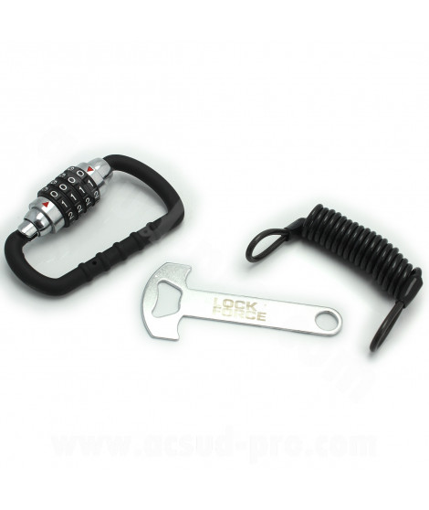 ANTIVOL DE CASQUE LOCKFORCE LOCKNESS (SCOOTER / MAXISCOOTER / VELO)