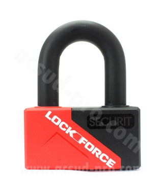 ANTIVOL MINI U LOCKFORCE SECURIT 55 X 43 Ø16.5 / 3 CLES ( HOMOLOGUEE SRA )