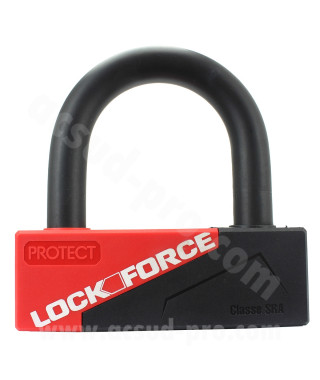 ANTIVOL U LOCKFORCE PROTECT  90 X 84 Ø19 / 3 CLES ( HOMOLOGUEE SRA )