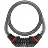 ANTIVOL VELO SPIRAL A CODE ZEFAL K-TRAZ C6 CODE Ø12mm L 1.80m
