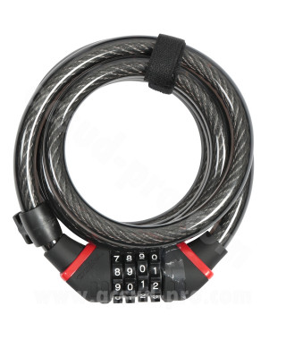ANTIVOL VELO SPIRAL A CODE ZEFAL K-TRAZ C9 HAUTE SECURITE Ø15mm L 1.80m
