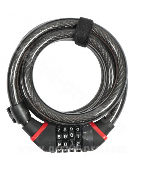 ANTIVOL VELO SPIRAL A CODE ZEFAL K-TRAZ C9 HAUTE SECURITE Ø15mm L 1.80m
