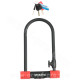 ANTIVOL VELO U ZEFAL K-TRAZ U13 A CLE HOMOLOGUE Ø13mm 115x230mm (AVEC SUPPORT CLIP)