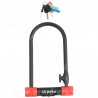 ANTIVOL VELO U ZEFAL K-TRAZ U13 A CLE HOMOLOGUE Ø13mm 115x230mm (AVEC SUPPORT CLIP)