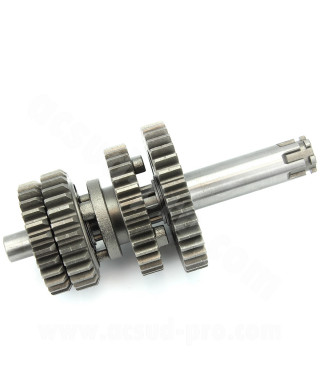 ARBRE SECONDAIRE COMPLET ADAPT MOTEUR LIFAN 139FMB-B / MASH FIFTY / ARCHIVE CAFE RACER /  SCRAMBLER 50CC
