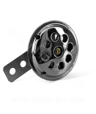 AVERTISSEUR / KLAXON CHROME 12V