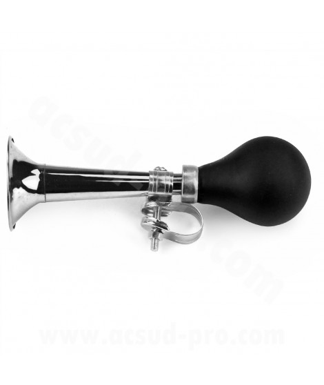 AVERTISSEUR SONORE A TROMPE CHROME
