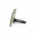AXE DE KICK ADAPT. MBK BOOSTER STUNT NITRO OVETTO / YAMAHA BWS SLIDER AEROX NEOS 2T