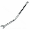 BARRE DE RENFORT CHROME COUDEE RONDE ADAPT. PEUGEOT 103 MVL  / SP / VOGUE