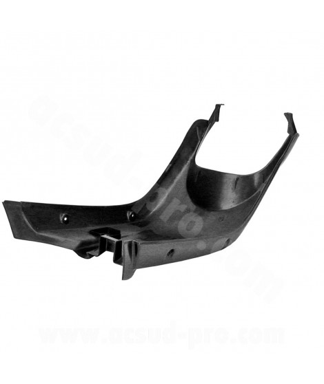 BAS DE CAISSE / CACHE INFERIEUR CHASSIS ADAPT. MBK 50 BOOSTER 1999-2003 / YAMAHA 50 BWS 1999-2003 NOIR