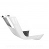 BAS DE CAISSE / CACHE INFERIEUR CHASSIS ADAPT. MBK 50 BOOSTER 2004 / YAMAHA 50 BWS 2004  BLANC