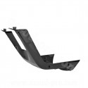 BAS DE CAISSE / CACHE INFERIEUR CHASSIS ADAPT. MBK 50 BOOSTER 2004 / YAMAHA 50 BWS 2004 NOIR