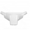 BAS DE GUIDON ADAPT. MBK 50 BOOSTER 1999-2003 / YAMAHA 50 BWS 1999-2003 BLANC