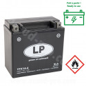 BATTERIE LANDPORT LTX14-4 12V 12A SANS ENTRETIEN SLA/TECHNOLOGIE AGM ( YTX14-BS )