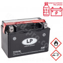 BATTERIE LANDPORT LTX9-BS 12V 8A SANS ENTRETIEN AGM (YAMAHA XMAX 125cc/250cc/LONGJIA EASYMAX 125cc) (EQUIVALENT YTX9-BS)