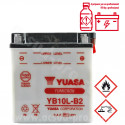 BATTERIE YUASA YB10L-B2 12V-11.6 Ah  PIAGGIO X9 125