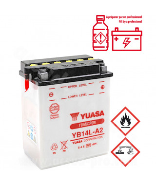 BATTERIE YUASA YB14L-A2 12V-14.7Ah