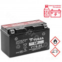 BATTERIE YUASA YT7B-BS 12V-6.8A MF SANS ENTRETIEN LIVREE AVEC PACK ACIDE
