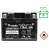BATTERIE YUASA YTB4L 12V 4 AH (  REMPLACE LA YTX4L-BS ) - AGM ACTIVE USINE