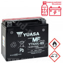 BATTERIE YUASA YTX20L-BS 12V-18A + PACK ACIDE