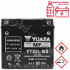 BATTERIE YUASA YTX5L-BS 12V-4.2Ah MF SANS ENTRETIEN LIVREE AVEC PACK ACIDE