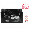 BATTERIE YUASA YTX7A-BS 12V-6A MF SANS ENTRETIEN LIVREE AVEC PACK ACIDE