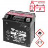 BATTERIE YUASA YTX7L-BS 12V-6A MF SANS ENTRETIEN LIVREE AVEC PACK ACIDE