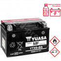 BATTERIE YUASA YTX9-BS 12V-8.4Ah MF SANS ENTRETIEN LIVREE AVEC PACK ACIDE