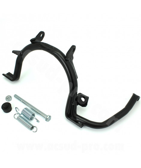 BEQUILLE CENTRALE BUZZETTI ADAPT. PIAGGIO 50 LX 4T. 50 ET4. 125 LX 4T. 125 ET4. 50 ZIP 4T (OEM : 271144-582155) ( 4418 )