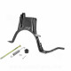 BEQUILLE CENTRALE TNT ADAPT. MBK 50 BOOSTER 2004. ROCKET. NG / YAMAHA 50 BWS 2004. BUMP. SPY NOIR