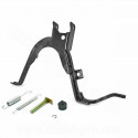 BEQUILLE CENTRALE TNT ADAPT. MBK 50 NITRO 1997-2012 / YAMAHA 50 AEROX 1997-2012 NOIR (OEM : 5ME-F7111-02)