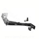 BEQUILLE LATERALE ALU TNT ADAPT. MBK NITRO / YAMAHA AEROX NOIR MAT