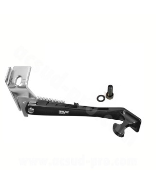 BEQUILLE LATERALE ALU TNT ADAPT. MBK NITRO / YAMAHA AEROX NOIR MAT
