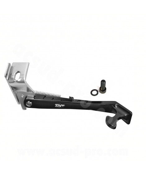 BEQUILLE LATERALE ALU TNT ADAPT. MBK NITRO / YAMAHA AEROX NOIR MAT