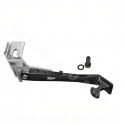 BEQUILLE LATERALE ALU TNT ADAPT. MBK NITRO / YAMAHA AEROX NOIR MAT