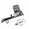 BEQUILLE LATERALE BUZZETTI ADAPT. MBK 50 OVETTO 1997-2007 / YAMAHA NEOS 1997-2007 NOIR  ( 8572 )