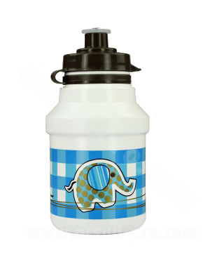 BIDON 300ML ENFANT POLISPORT ELEPHANT BLANC ET BLEU