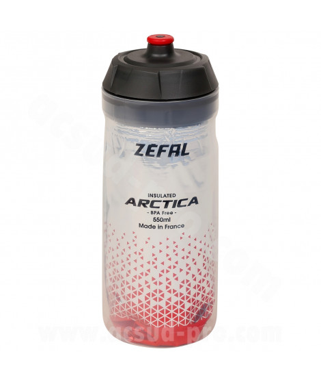 BIDON 550ML ZEFAL ISOTHERM ARCTICA 55 ROUGE