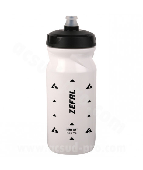 BIDON 650ML ZEFAL SENSE SOFT BLANC