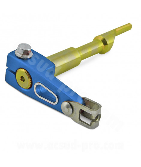 BIELETTE EMBRAYAGE MOTO TNT ADAPT. MINARELLI AM6 50CC LIGHTY BLEU ANODISE