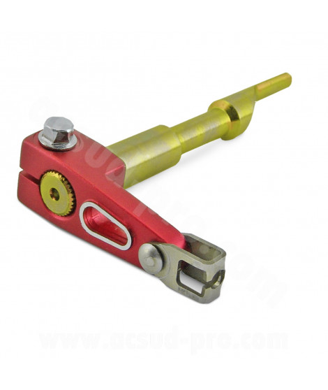 BIELETTE EMBRAYAGE MOTO TNT ADAPT. MINARELLI AM6 50cc LIGHTY ROUGE ANODISE