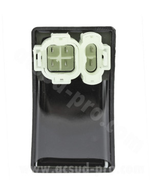 BLOC CDI SCOOTER ADAPT. SCOOTER 50 CHINOIS 4T GY6.139QMB / KYMCO 50 AGILITY 4T / PEUGEOT 50 V CLIC 4T / SYM 50 ORBIT 4T. MIO 4T