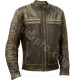 BLOUSON ARCHIVE CLASSIC HOMME EN CUIR DE BUFFLE      S