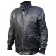 BLOUSON ARCHIVE NOIR HOMME MAVERICK EN CUIR DE MOUTON      S