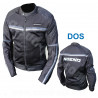 BLOUSON NOEND NOIR COOL RIDE EN POLYESTER + MESH. AVEC  PROTECTIONS CE       XS