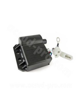 BOBINE HAUTE TENSION/CDI MOTO ADAPT. DERBI SENDA 1994-2004. GPR 1997-2004 (ALLUMAGE LEONELLI)