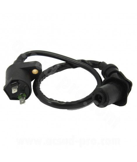 BOBINE HAUTE TENSION MAXISCOOTER ADAPT. SYM 125-200CC HD 2003-11 /JOYRIDE 2001-14 / GTS 125 (OEM : 3051A-H9A-000)