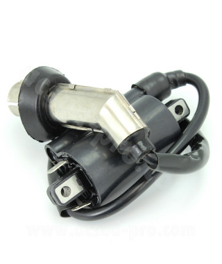 BOBINE HAUTE TENSION SCOOTER ADAPT. PEUGEOT KISBEE / DJANGO 50 4T E4-E5  (OEM : 791774)