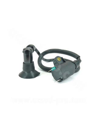 BOBINE HAUTE TENSION SCOOTER ADAPT. SCOOT CPI  HUSSAR / OLIVER / POPCORN / GTR 50CC